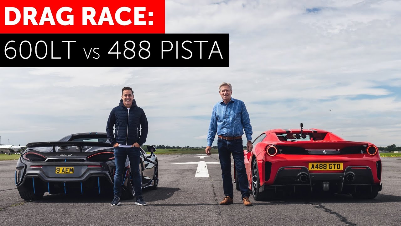 Ferrari 488 Pista VS McLaren 600LT: è Italia VS Inghilterra [VIDEO]