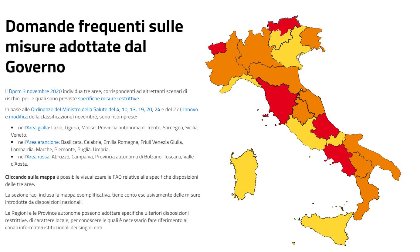 autocertificazione zona arancione