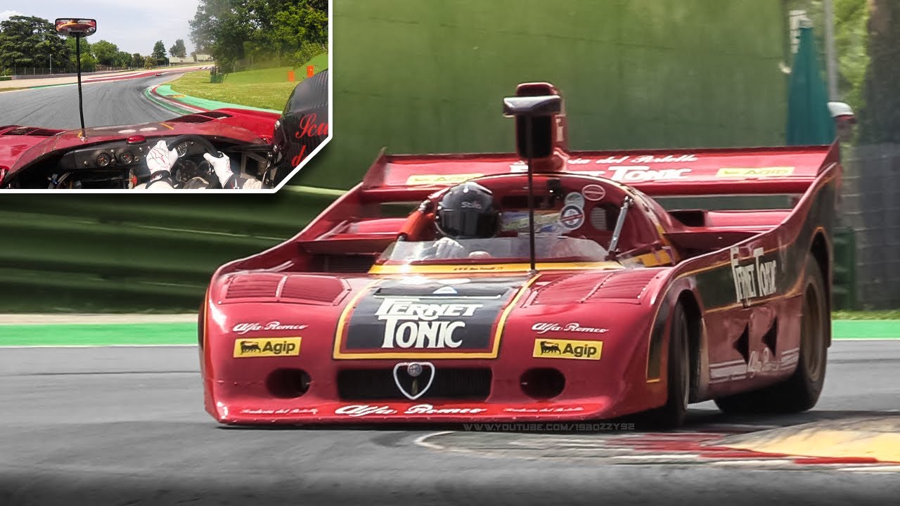 Alfa Romeo 33 SC 12 Turbo: onboard nostalgico sul circuito di Imola [VIDEO]