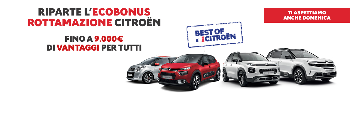 ecobonus rottamazione citroen