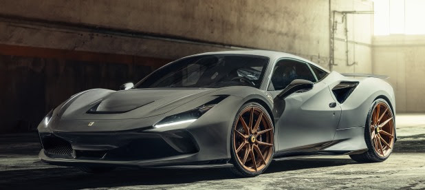 Ferrari F8 Tributo Novitec anteriore