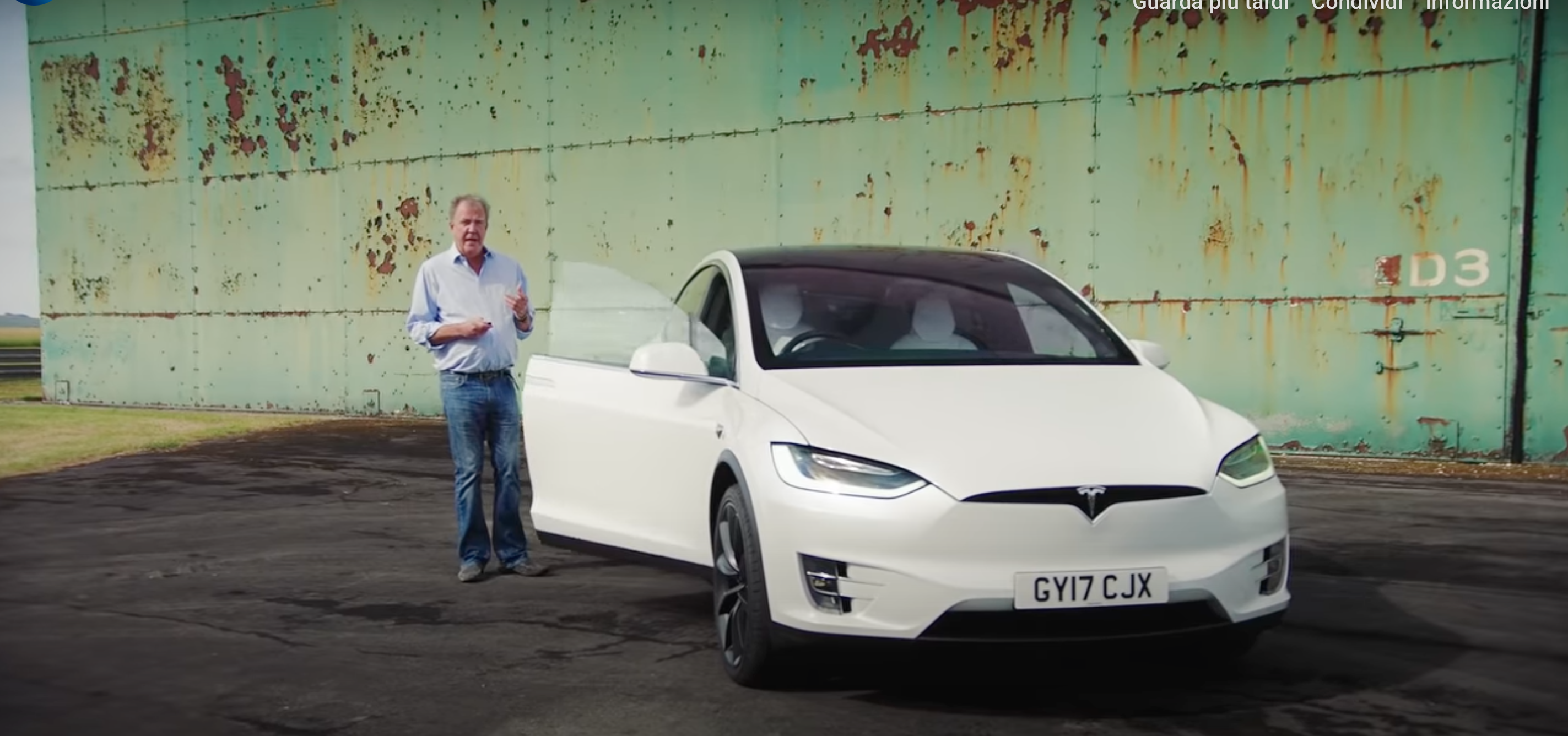 jeremy clarkson tesla model x