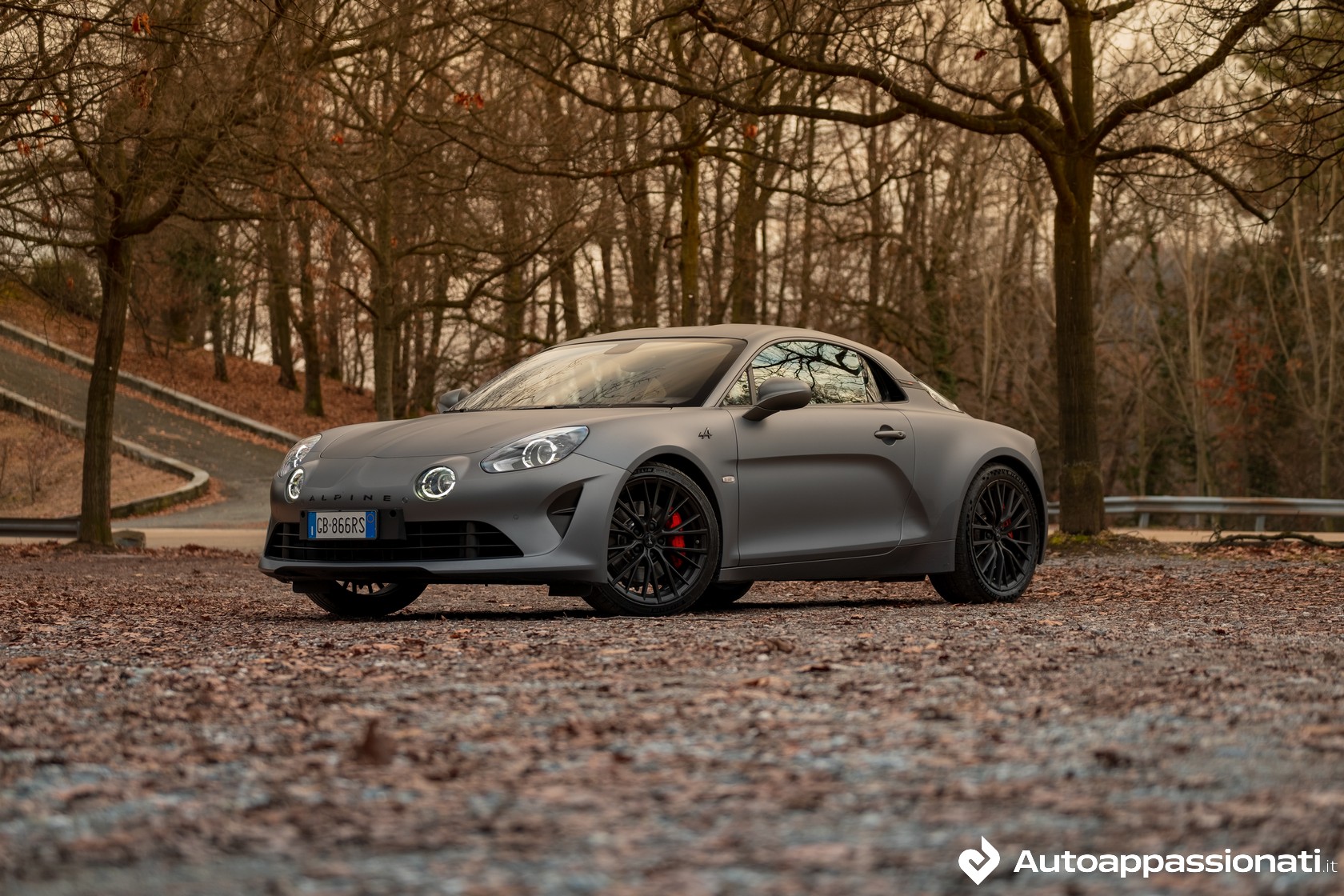 Alpine A110S prova su strada