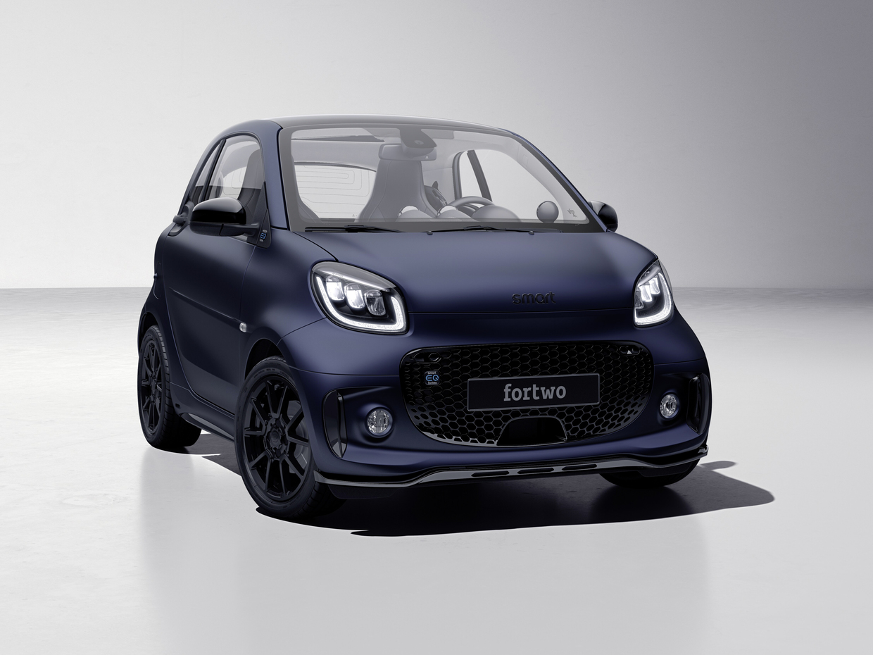 Smart EQ fortwo: la special Edition Bluedawn in stile Brabus