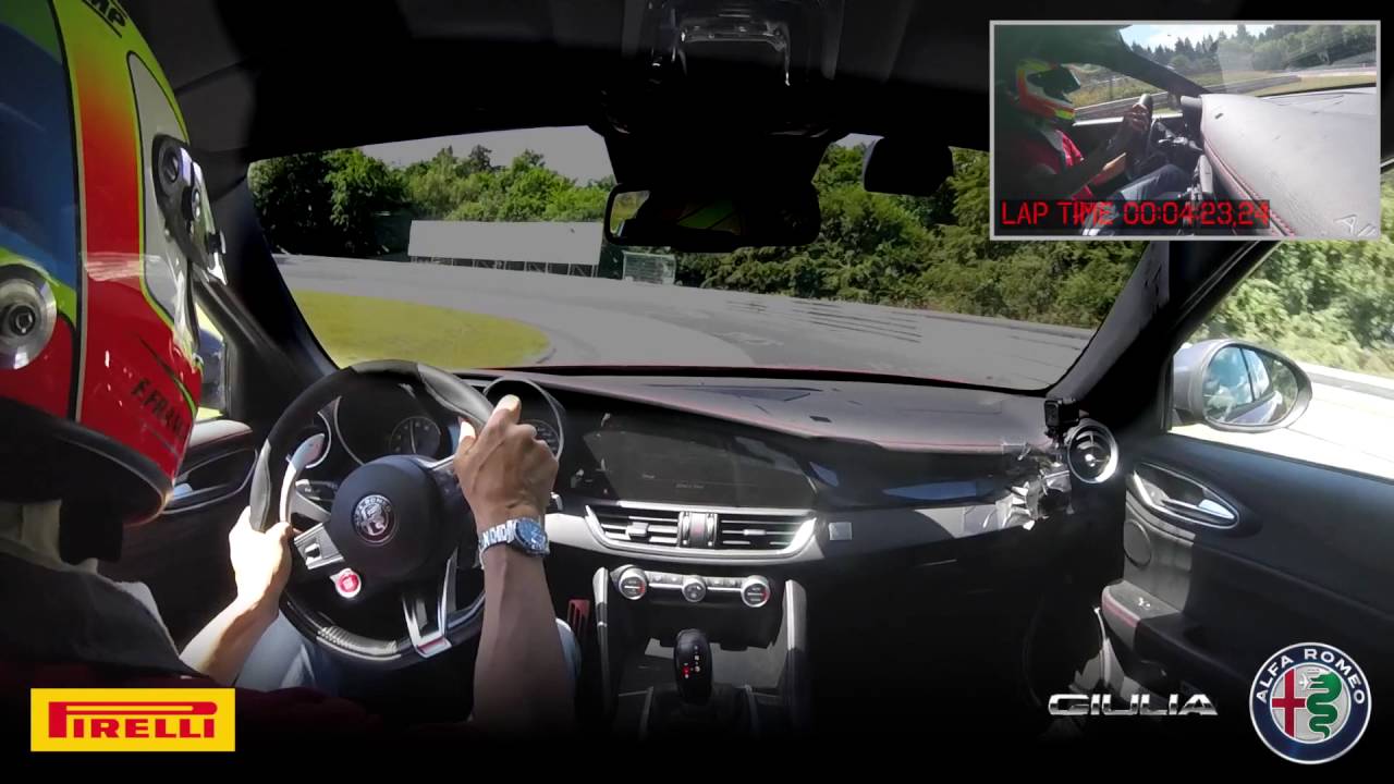 Giro record al Nurburgring con la Giulia Quadrifoglio: la mitica impresa [VIDEO]