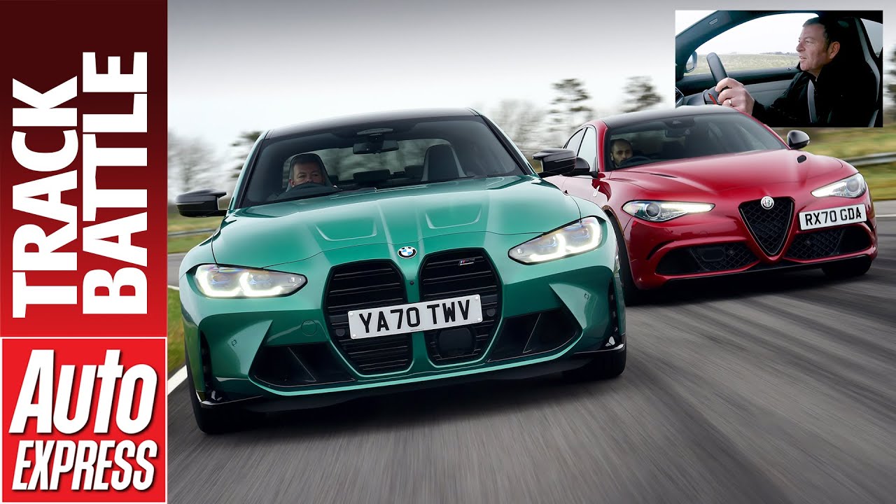 BMW M3 Competition VS Alfa Romeo Giulia Quadrifoglio: una contro l’altra [VIDEO]