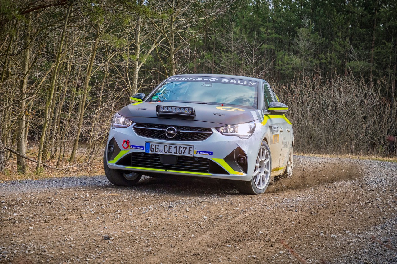 opel corsa-e rally