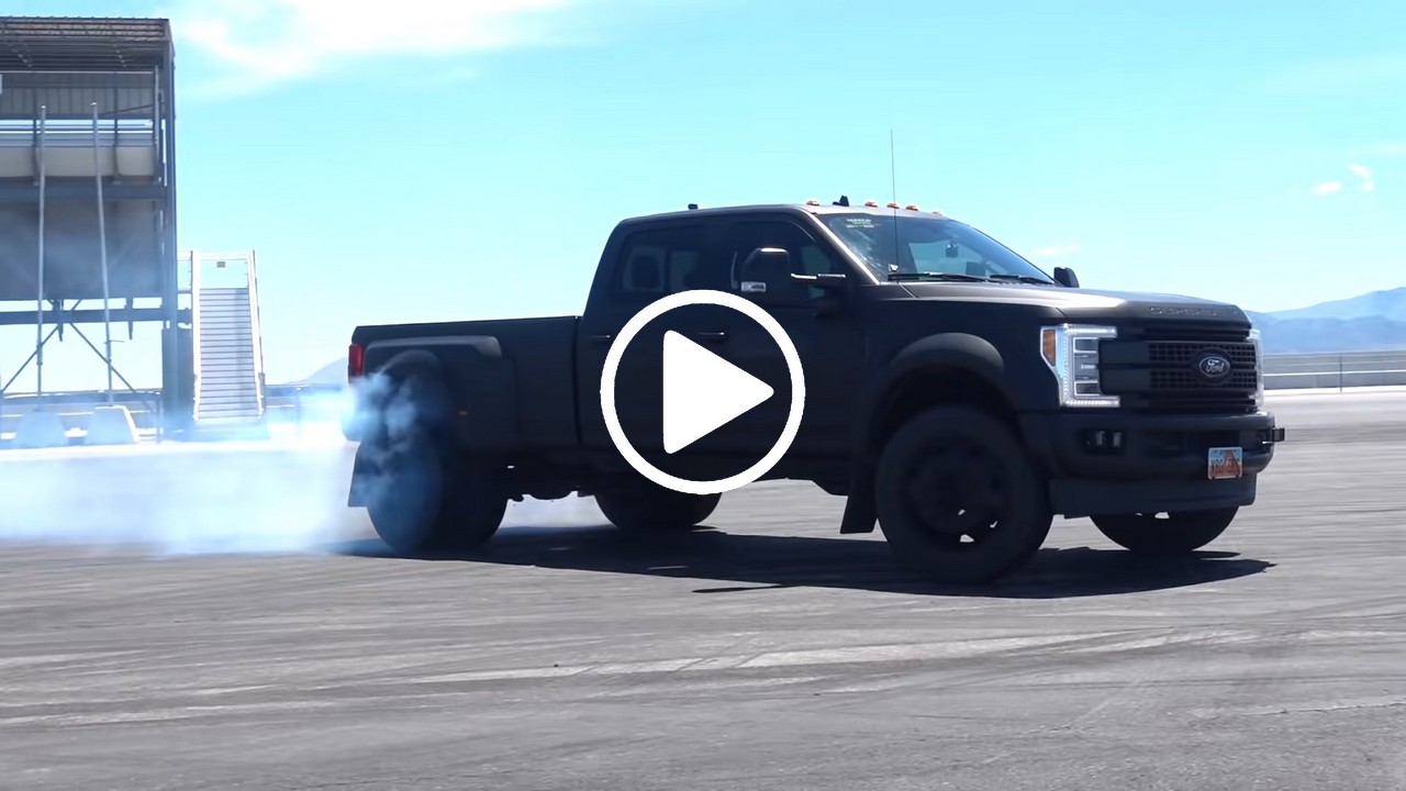 F350 drifting ken block