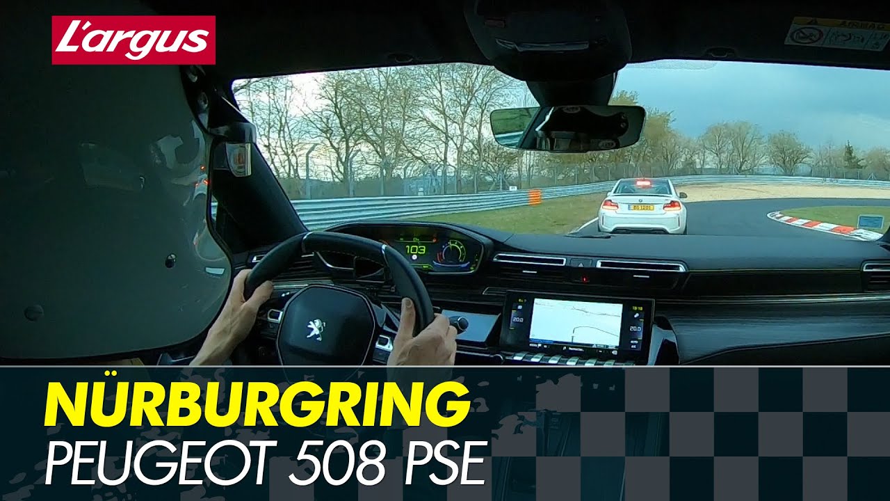 Una Peugeot 508 PSE tiene testa a una BMW M2 al Nurburgring [VIDEO]