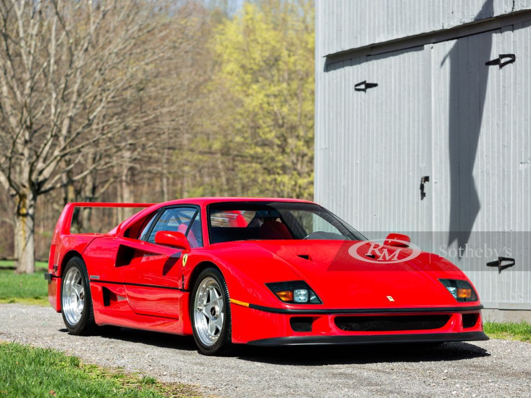 Ferrari F40: da RM Sotheby’s un esemplare da veri intenditori