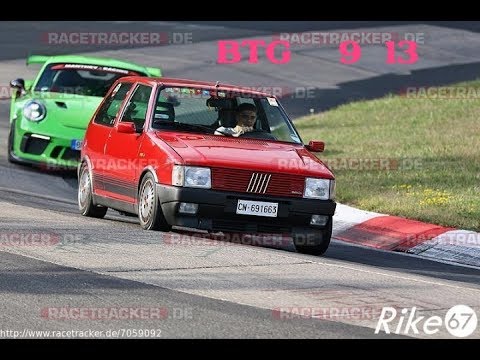 Con la Fiat Uno Turbo al Nurburgring, in mezzo alle supercar: ci vuole coraggio [VIDEO]