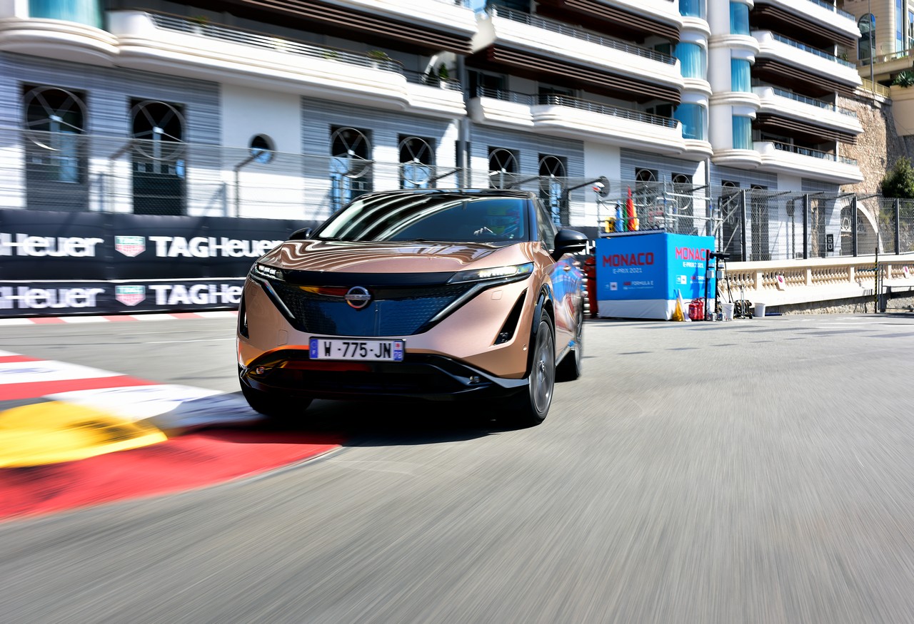 Nissan Ariya at monaco