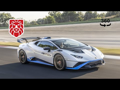 Un giro a Vallelunga con la Lamborghini Huracan STO: perchè no? [VIDEO]