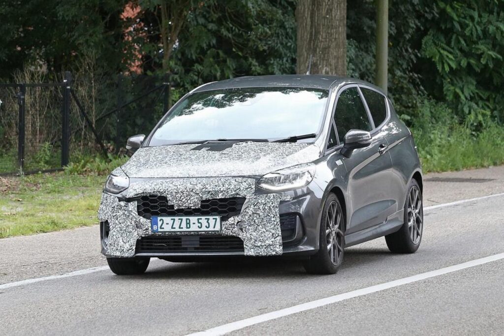 Ford Fiesta 2022: le prime immagini dal Belgio [FOTO SPIA]