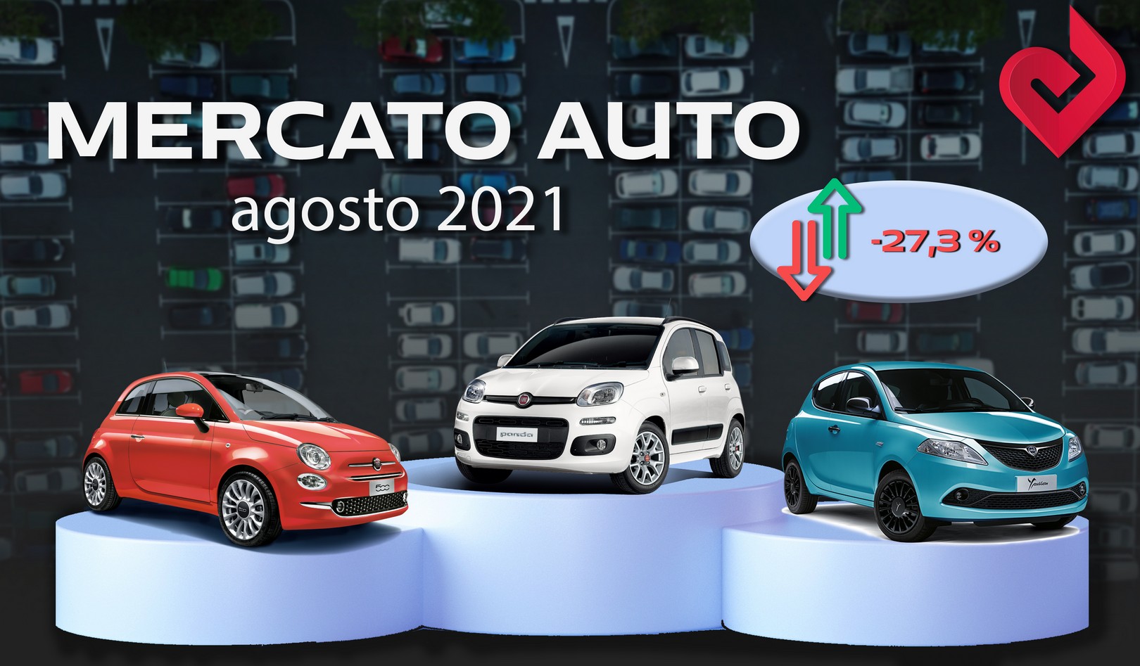 mercato auto agosto