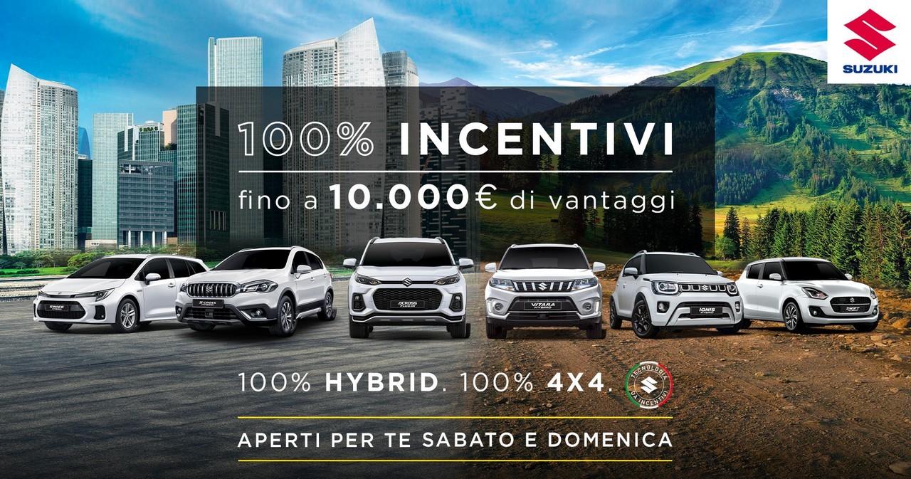 incentivi suzuki