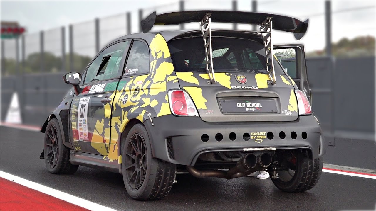 Avete mai visto un’Abarth da 456 CV in pista? [VIDEO]