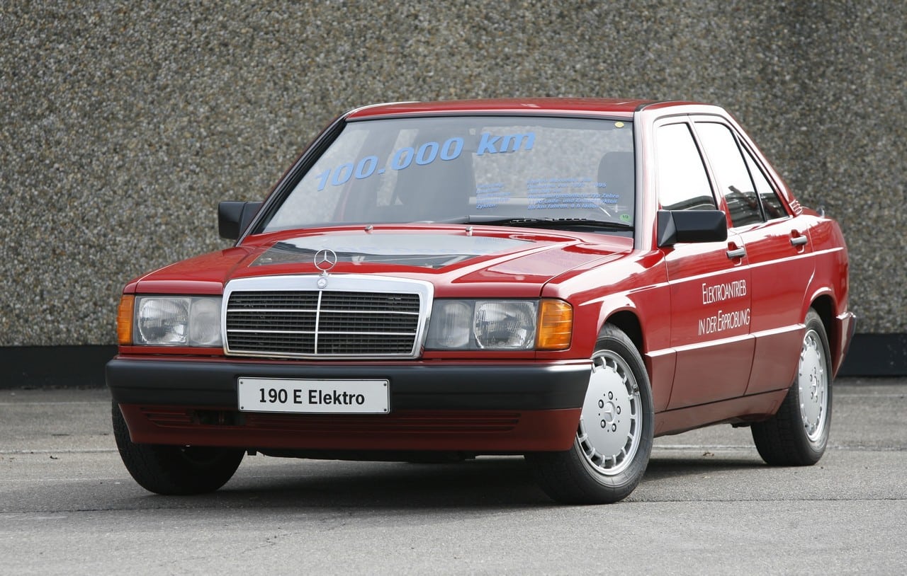 mercedes 190 e elektro