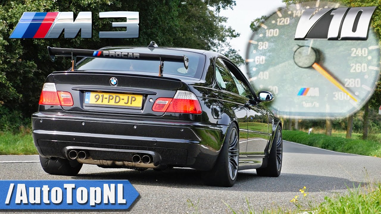 BMW M3 E46: quella modificata col V10 lascia a bocca aperta [VIDEO]