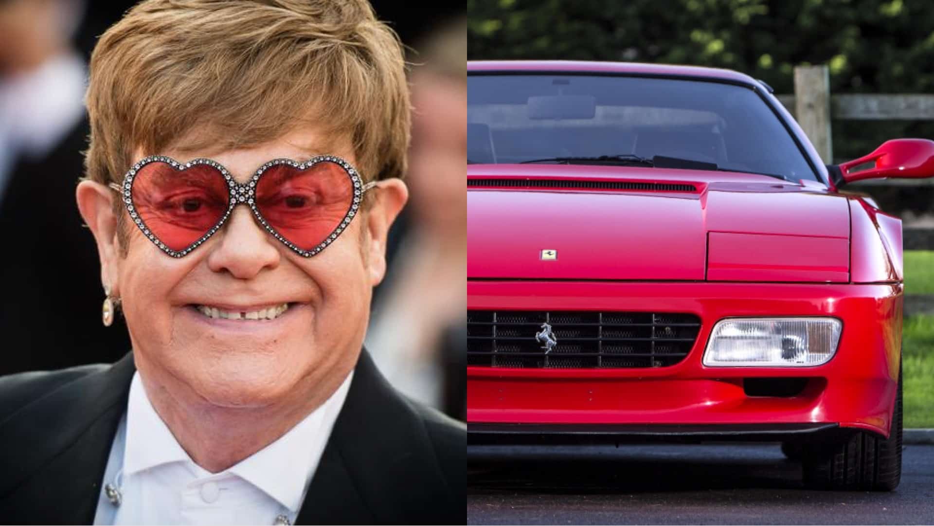 Ferrar Elton John all’asta