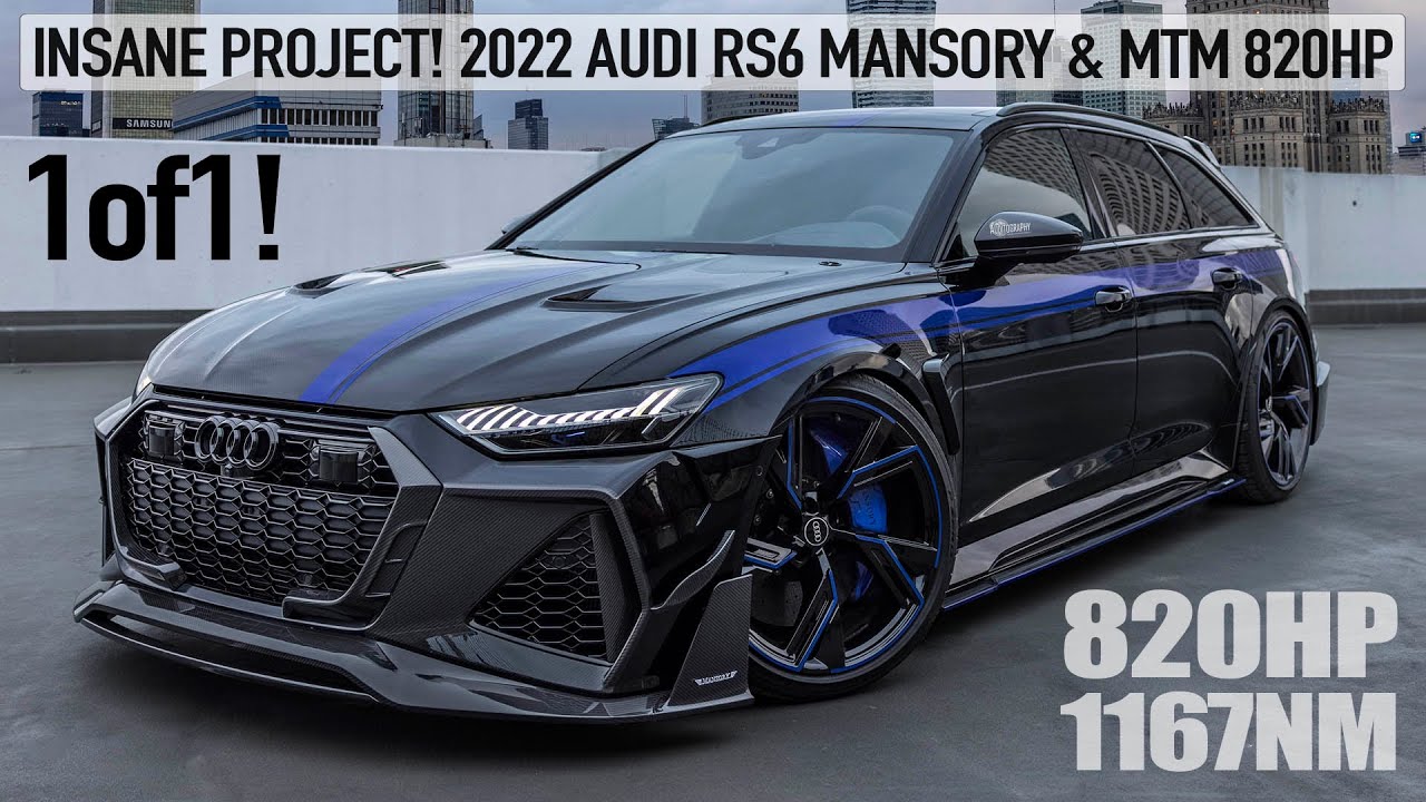 Questa è l’Audi RS6 più cattiva di sempre: Mansory garantisce per tutti [VIDEO]