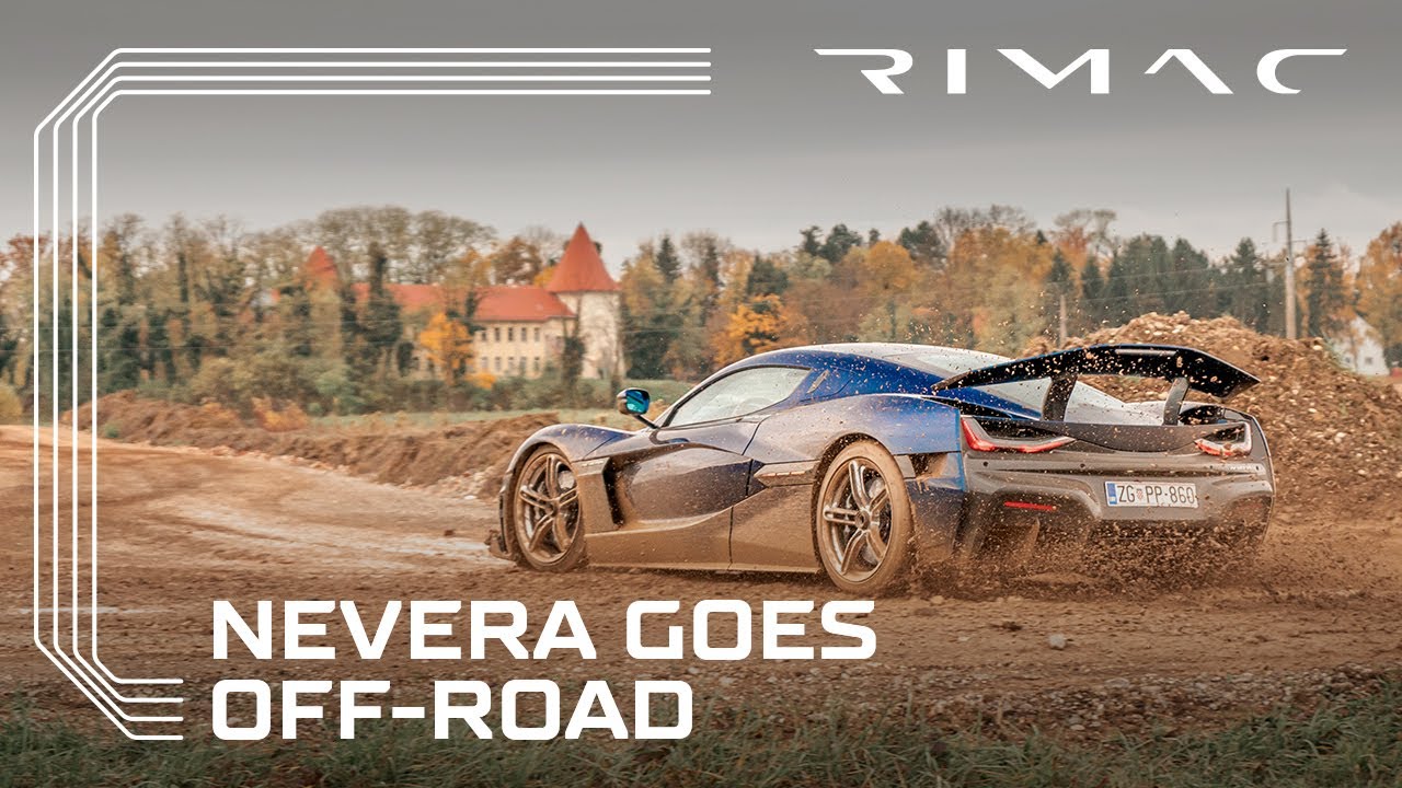 Rimac Nevera: mai visto una hypercar elettrica in fuoristrada? [VIDEO]