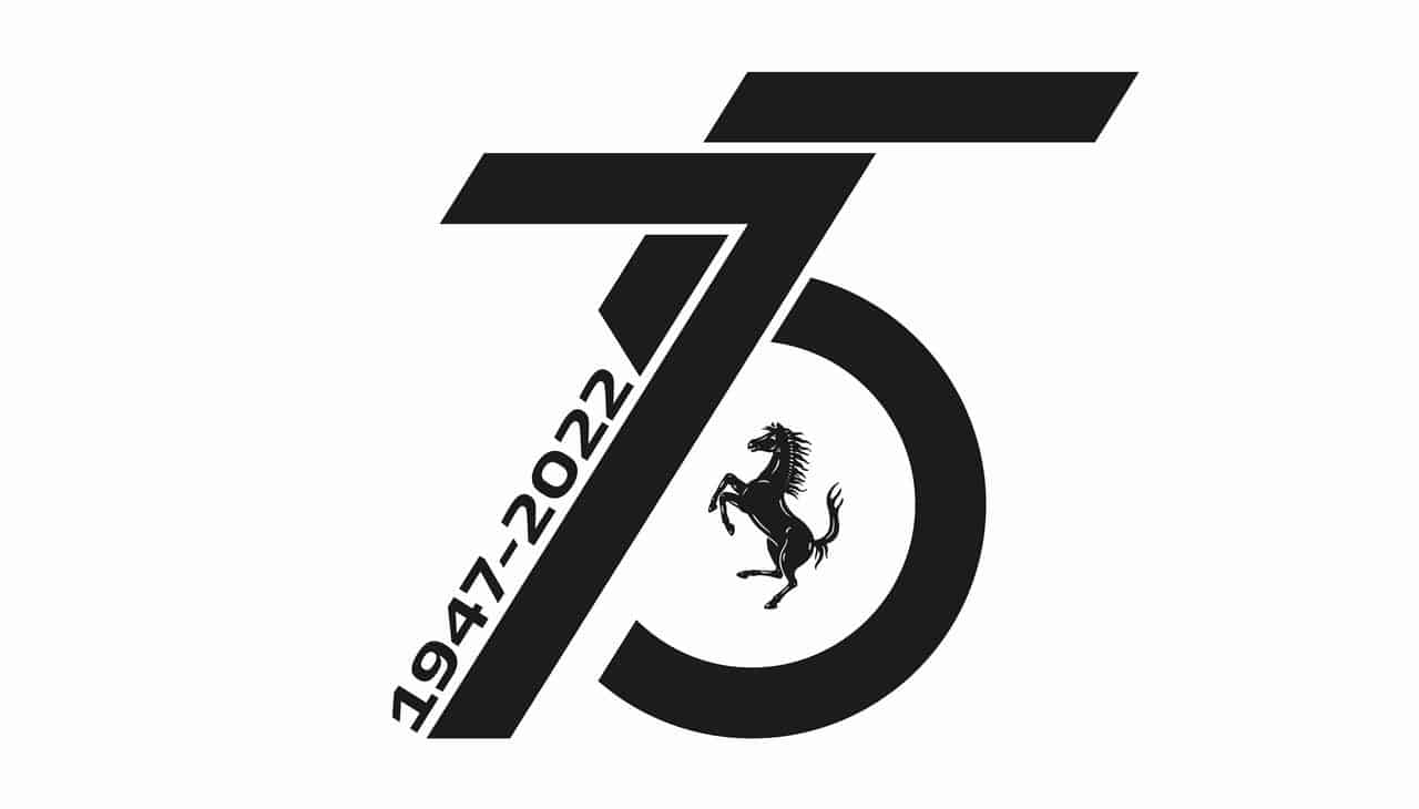 ferrari logo 75 anniversario