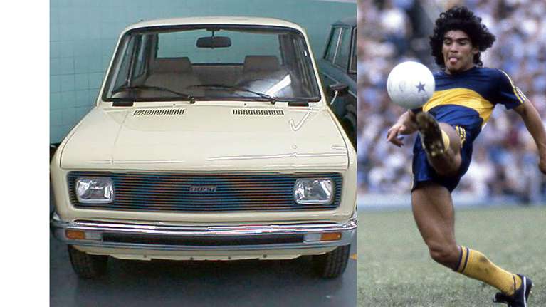 Fiat 128 Diego Aramando Maradona