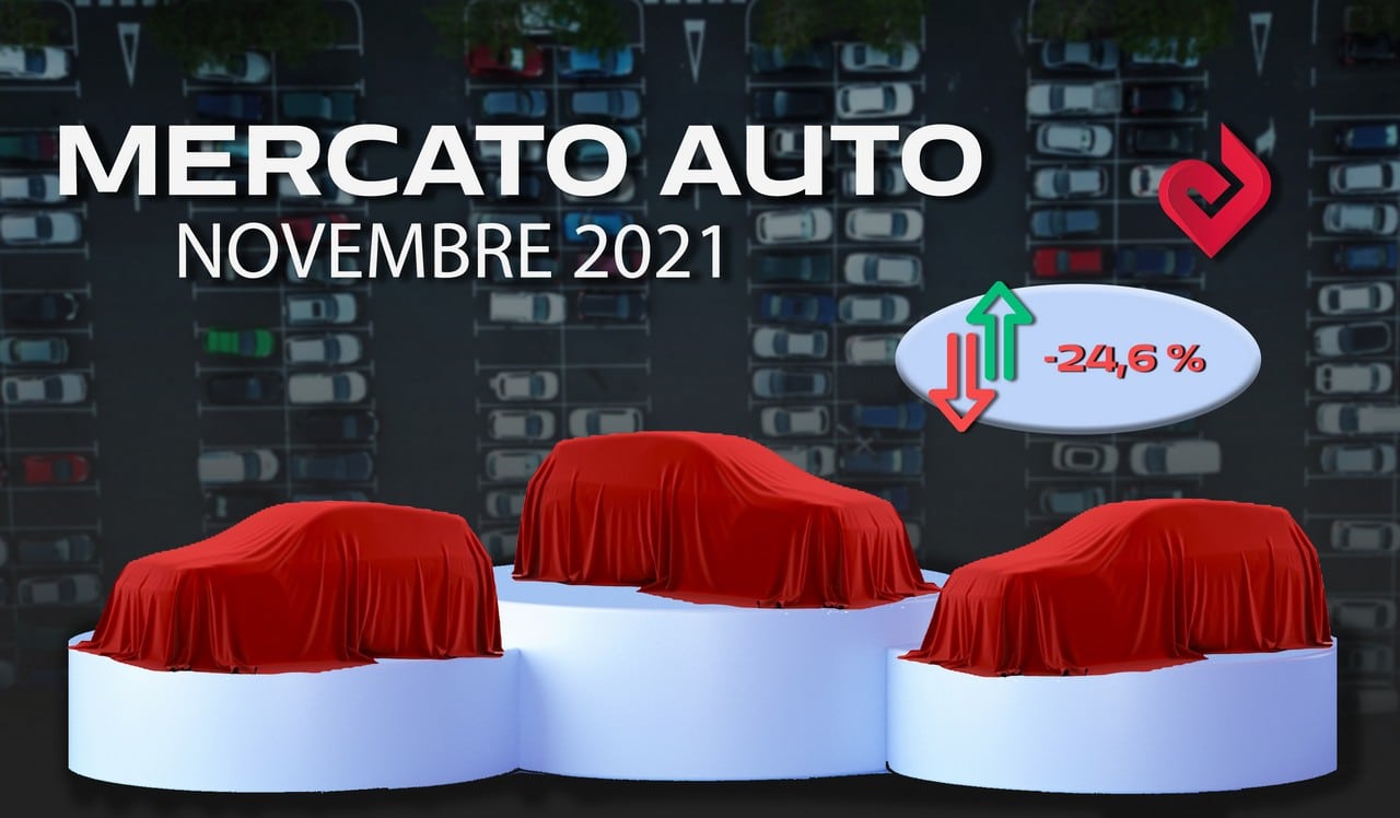 mercato auto novembre 2021