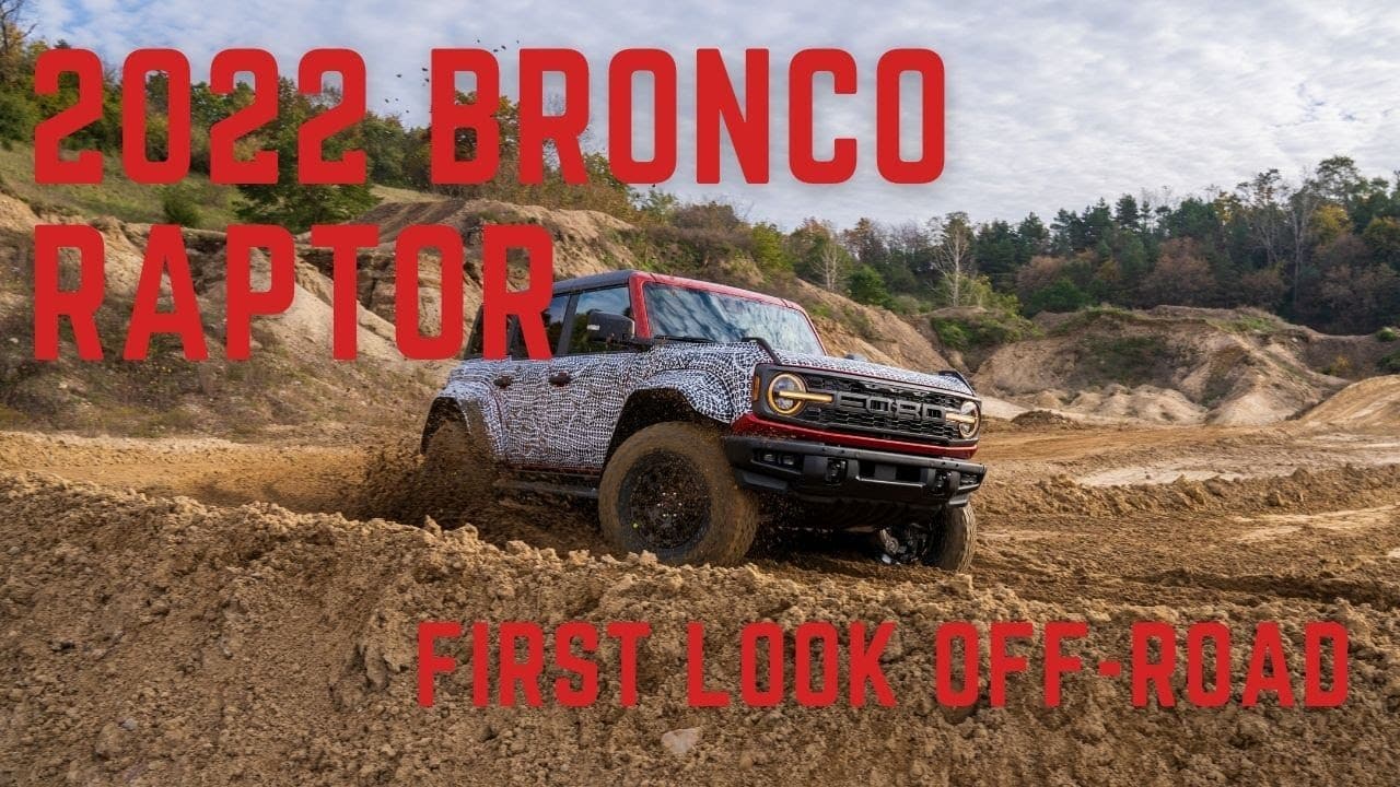 Il nuovo Ford Bronco in fuoristrada sembra davvero a suo agio [VIDEO]