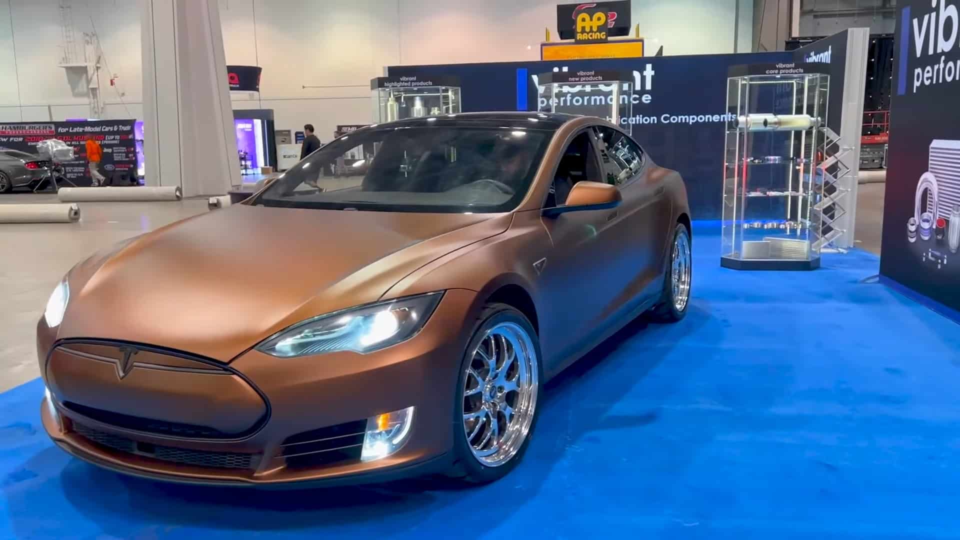 tesla model v8