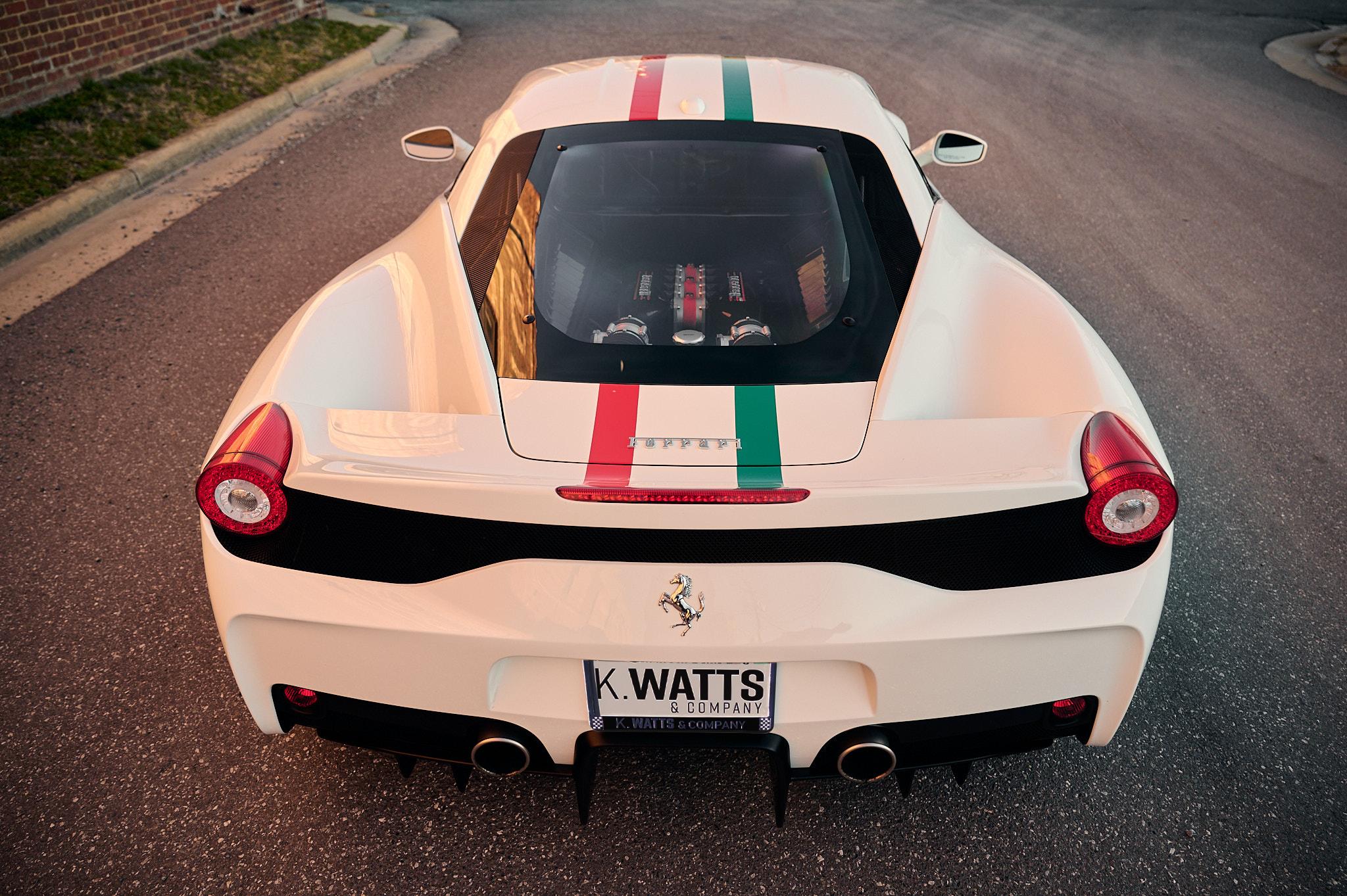 458 speciale rear