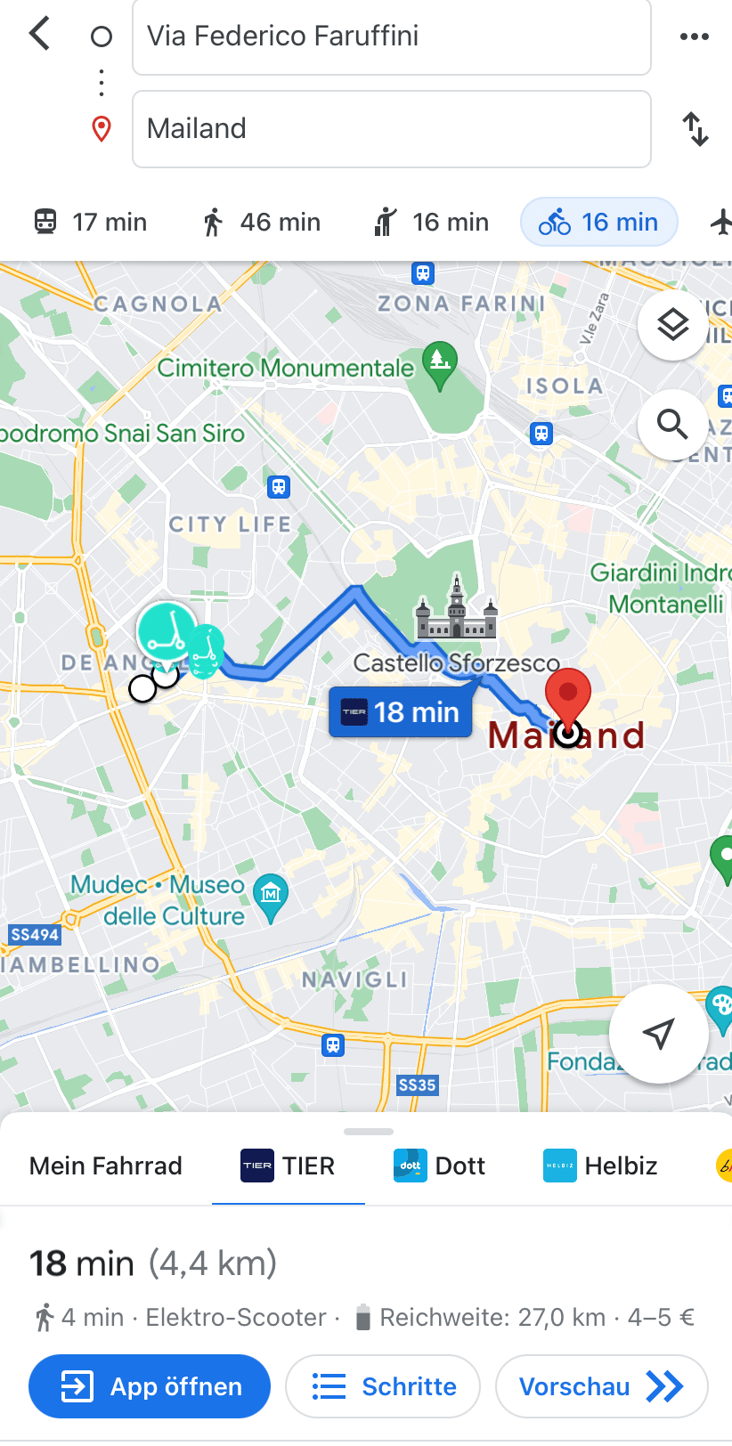 tier google maps