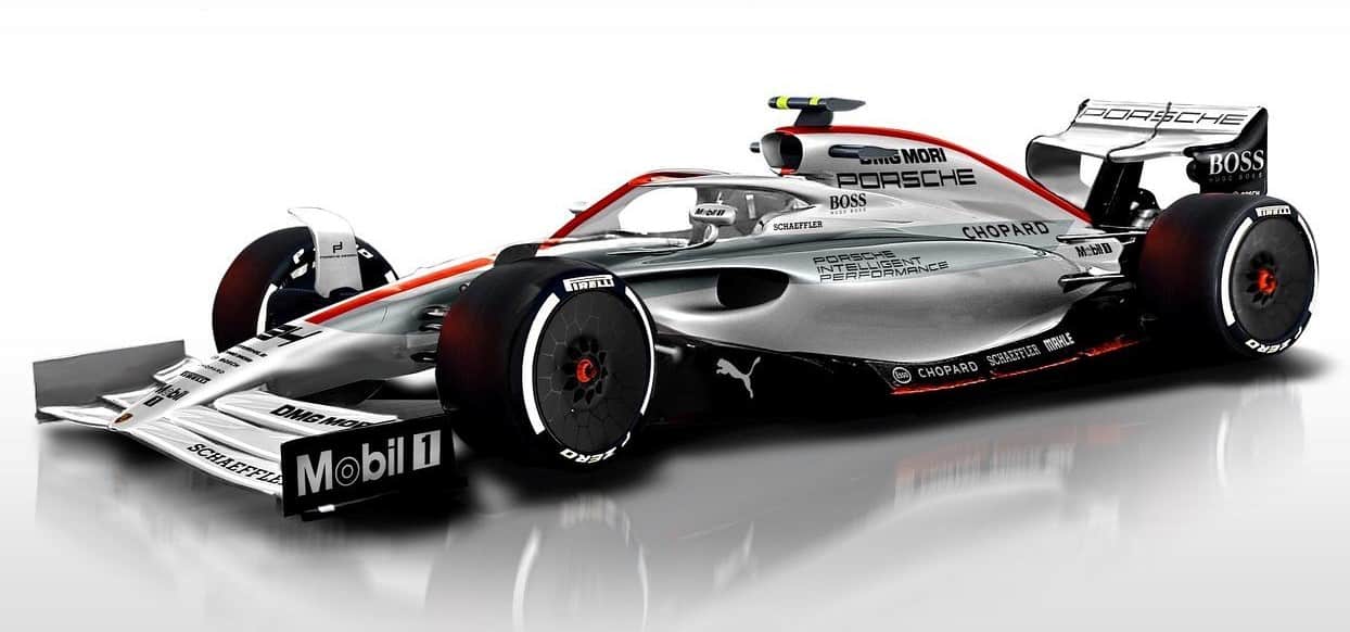 render porsche f1