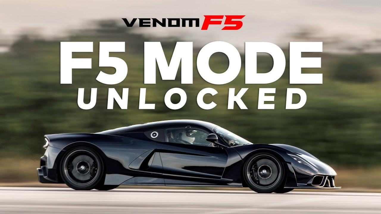 Hennessey Venom F5: in modalità F5, Full Power, fa paura [VIDEO]