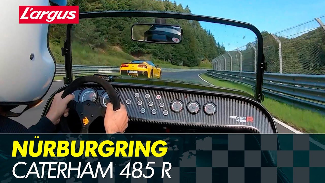 Il Nurburgring a cielo aperto a bordo di una Caterham Seven [VIDEO]