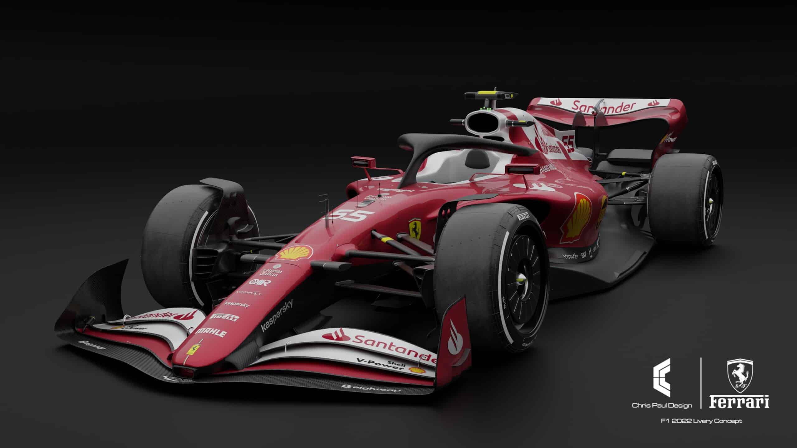 render ferrari f1 2022