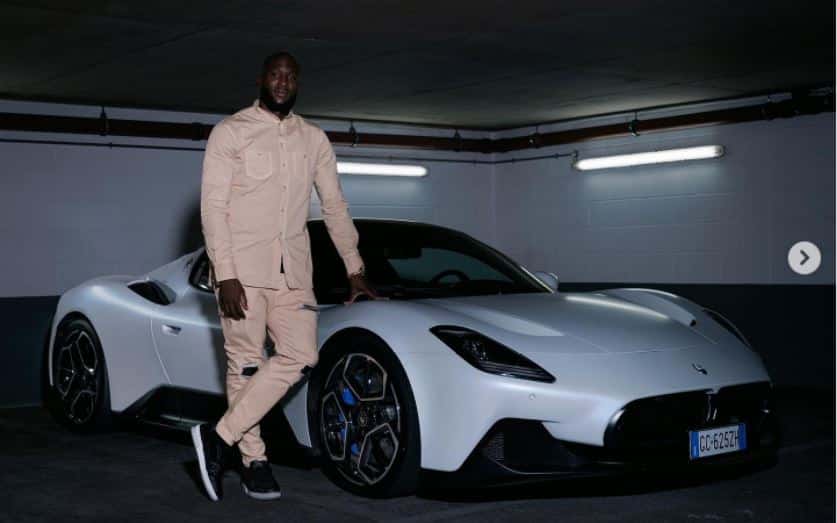 Una Maserati MC20 nel garage di Lukaku: il post su Instagram è obbligatorio