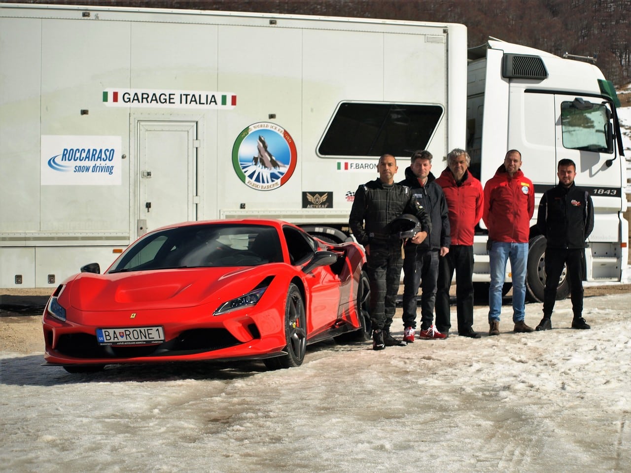 Fabio Barone punta al record di velocità su ghiaccio: al via i primi test