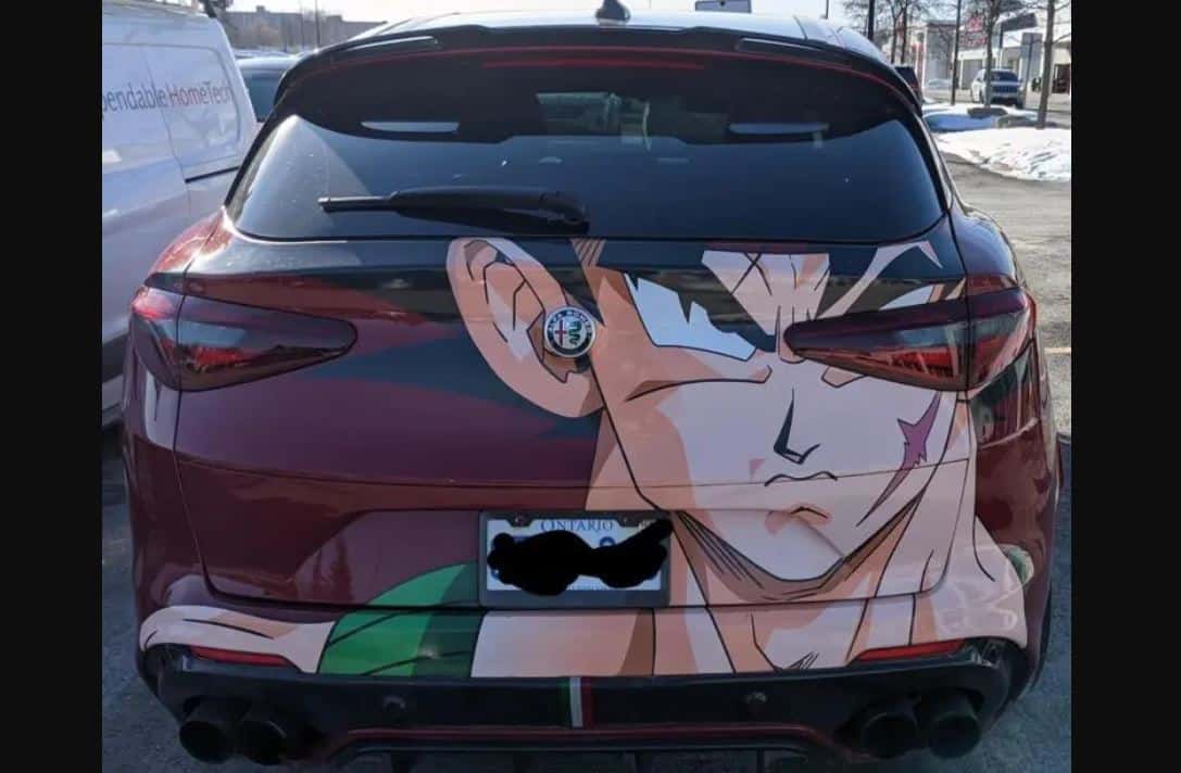 Sbuca in rete lo Stelvio Saiyan: il wrapping fa indignare i social