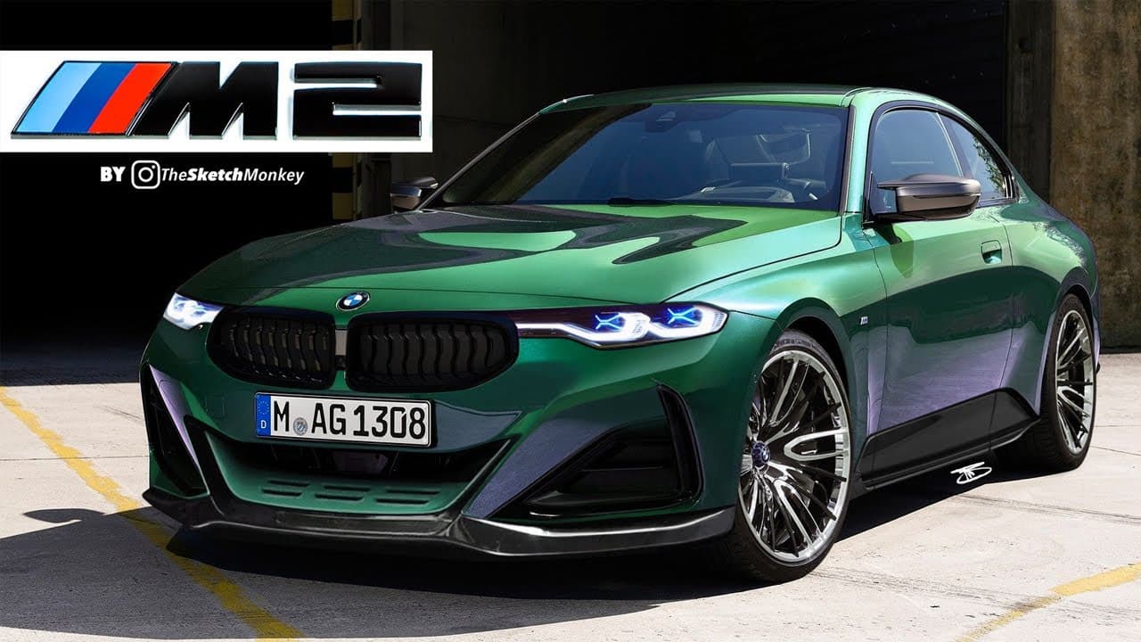 BMW M2 2023: c’è chi l’ha già disegnata e la immagina così [VIDEO]