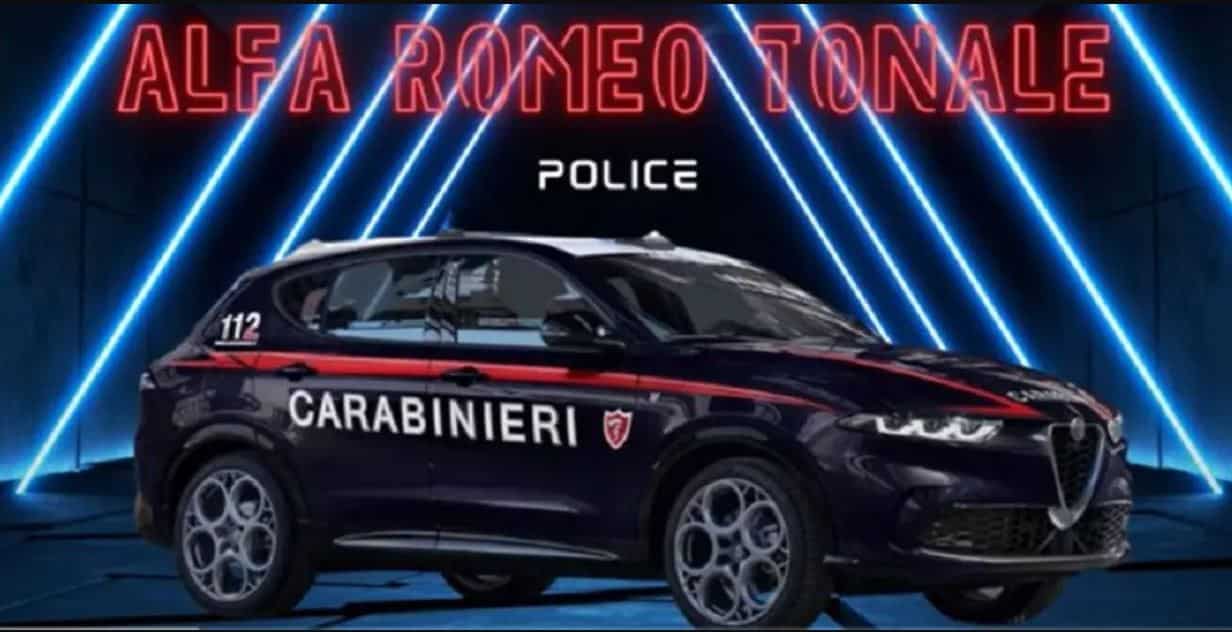 Alfa Romeo Tonale Carabinieri: pronte a entrare in servizio 360 unità