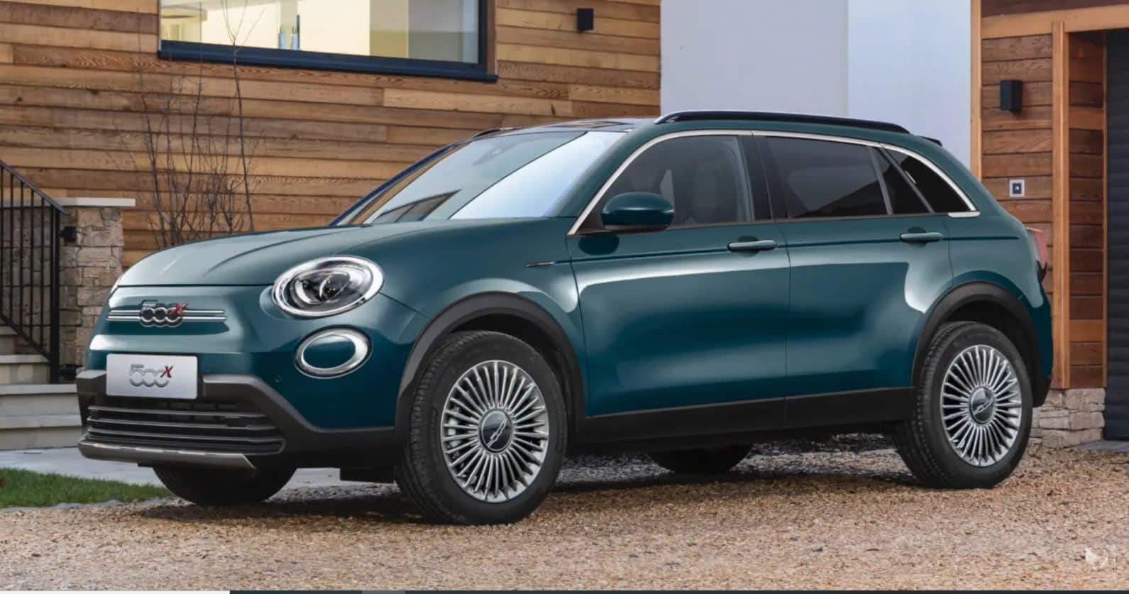 Nuova Fiat 500X, il render anticipa le forme del B-SUV rinnovato