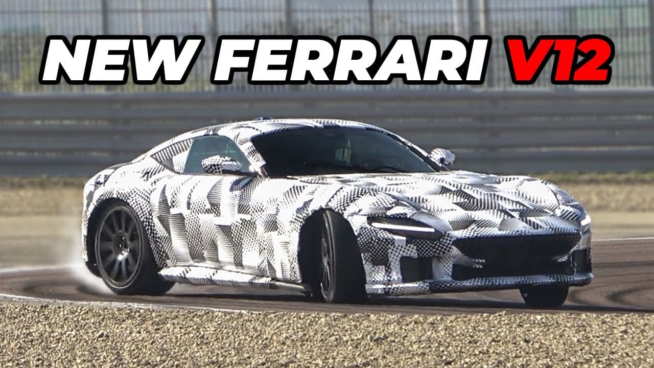 A Fiorano sorpresa una Ferrari Roma con il V12: novità in arrivo? [VIDEO]