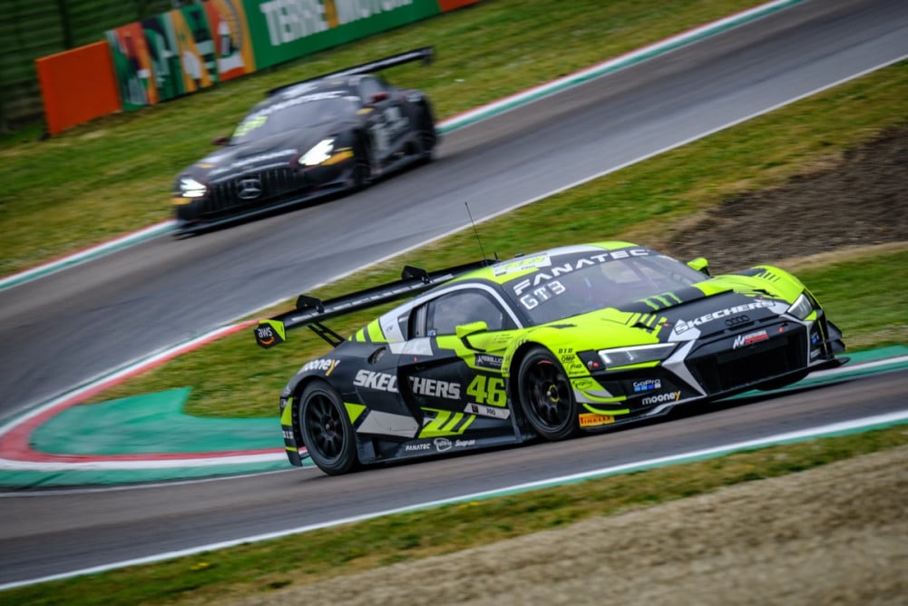 Gli highlight del debutto di Valentino Rossi nel GT World Challenge a Imola