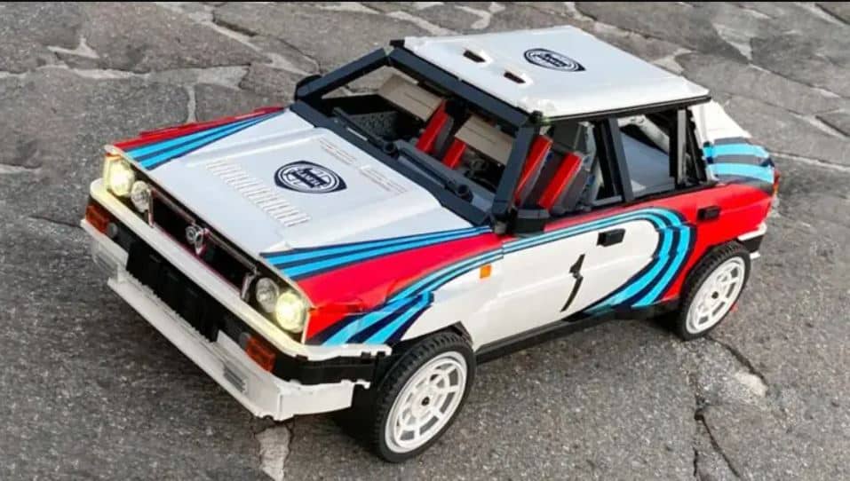 La Lancia Delta Integrale in Lego aspetta l’ufficialità: nostalgia a mattoncini