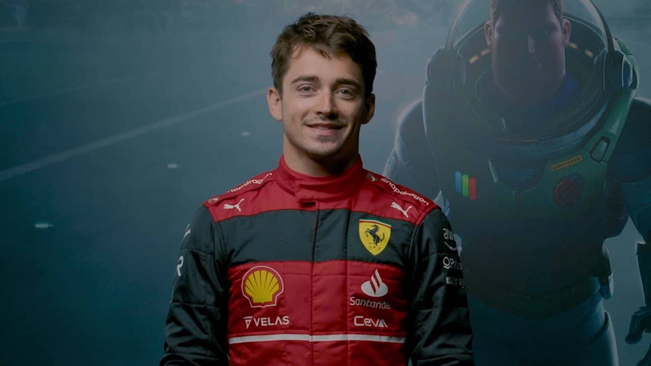 Leclerc e il cameo nel nuovo film Disney e Pixar su Buzz Lightyear