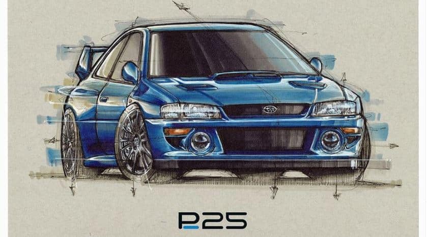 Il restomod di Subaru Impreza 22B STI di Prodrive debutterà a Goodwood