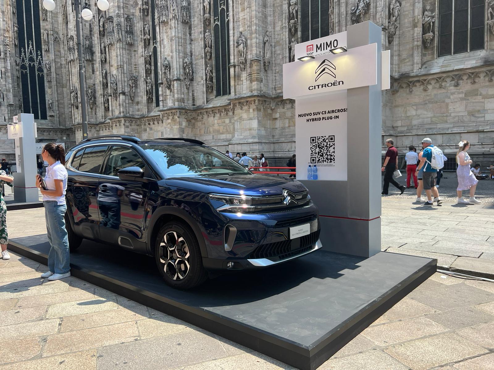 Citroen C5 Aircross Hybrid Plug-In, Stellantis la espone al Mimo 2022