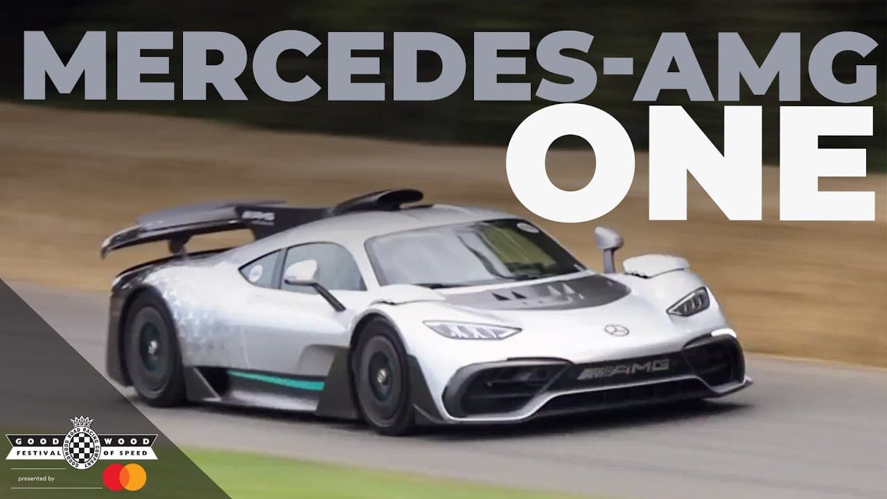 La Mercedes-AMG One finalmente in azione al Goodwood Festival of Speed [VIDEO]